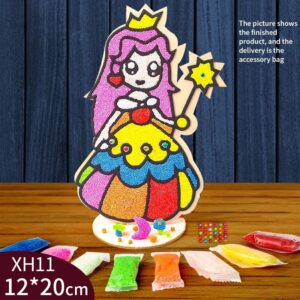 PRINCESS W/WAND SNOWCLAYZ
