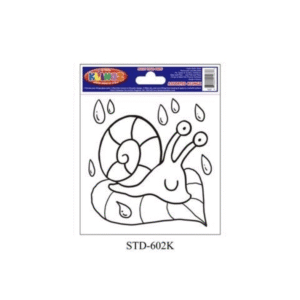 WINDOW KLINGZ STENCILS - SNAIL (6 PACK)