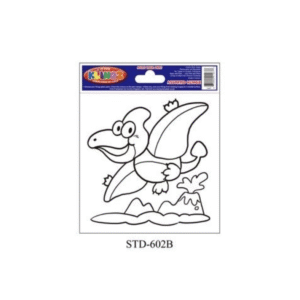 WINDOW KLINGZ STENCILS - PTERODACTYL (6 PACK)