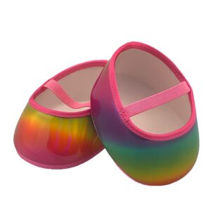Rainbow Sparkle Shoes (16")