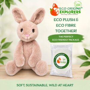 Clover The Bunny Eco Origins Explorer With Eco Fibre (16")