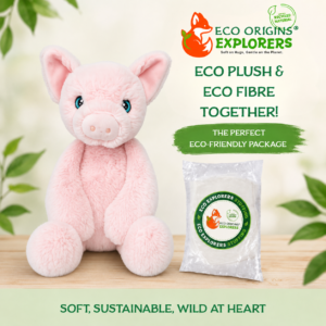 Poppy The Pig Eco Origins Explorer With Eco Fibre (16")