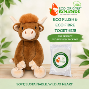Thistle The Highland Cow Eco Origins Explorer With Eco Fibre (16")